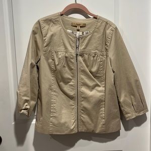 RIOTTO short zip jacket